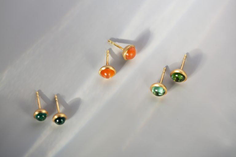 Ohrstecker Set Gold