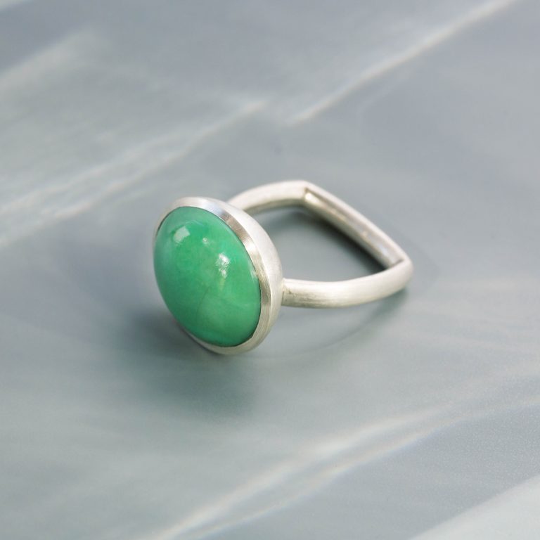 Silberring mit Türkis